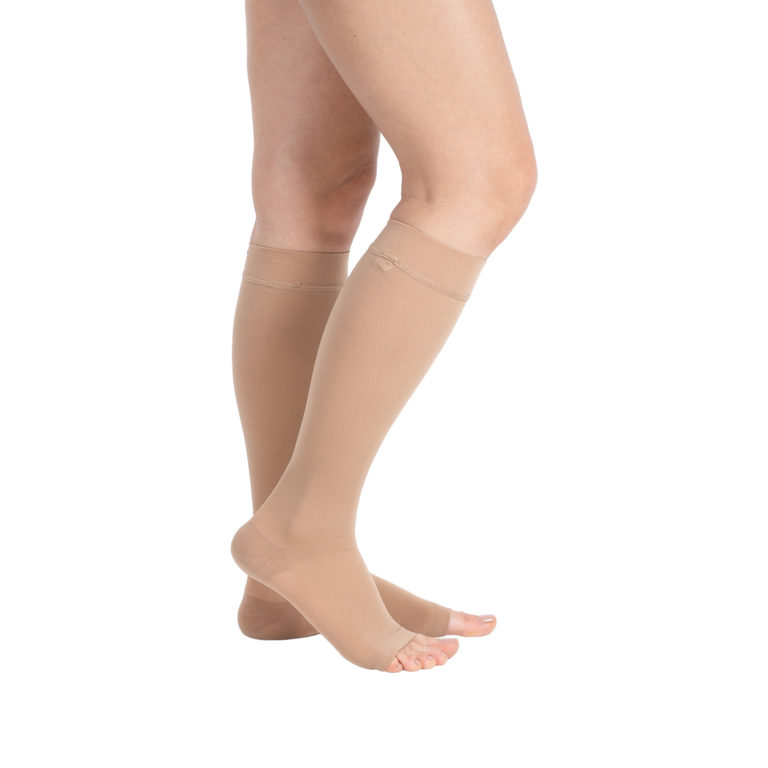 Ccl2 Knee High Stockings Closed Toe (Beige) | Wingmed Orthopedic Equipments