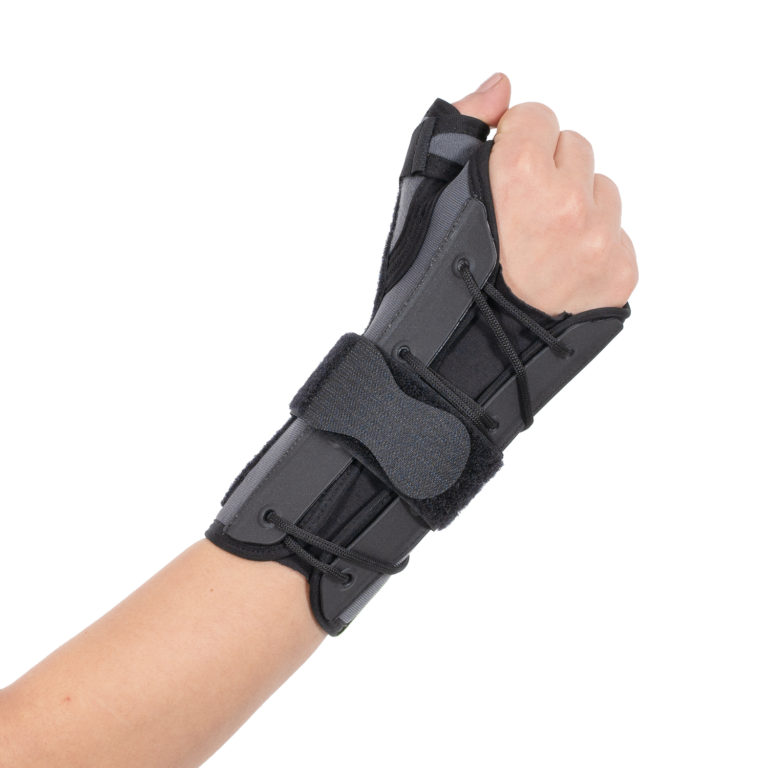 Lace Up Wrist Splint With Thumb Support | Wingmed Orthopedic Equipments