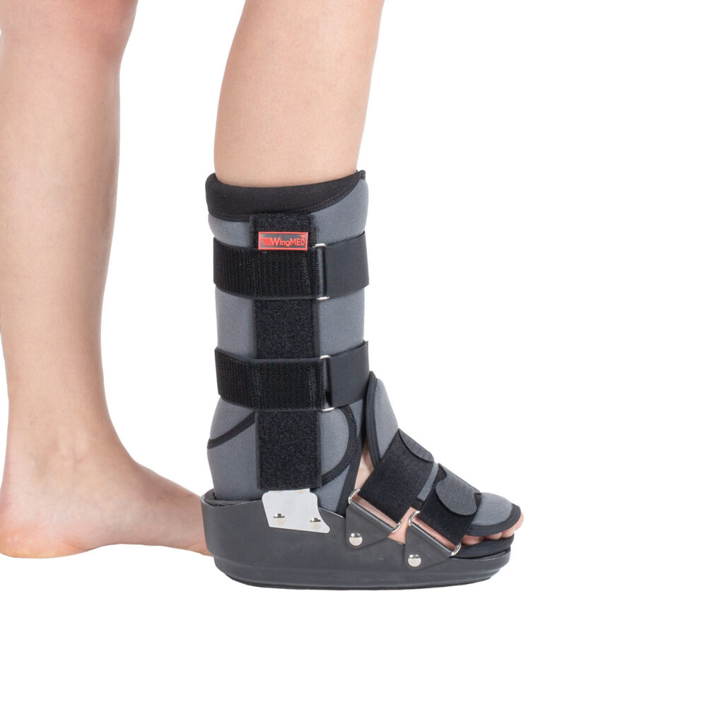 Achilles Tendon Boot Grey (Short) | Wingmed Orthopedic Equipments