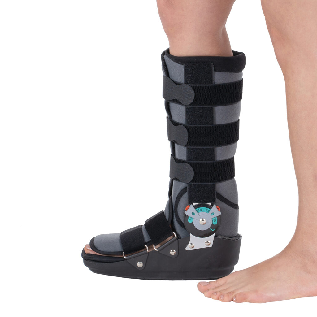 Rom Walker Grey (Long) | Wingmed Orthopedic Equipments