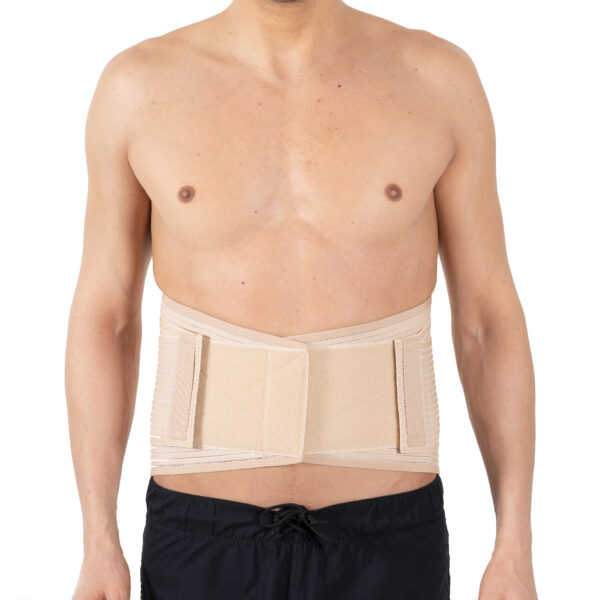 Rib Belt Corset With Steel Support